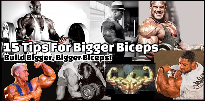 Bodybuilding: 15 Tips for BIGGER Biceps
