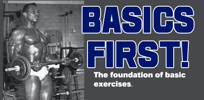 Bodybuilding Basics First