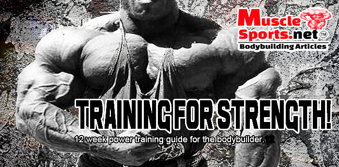 Bodybuilding Strength Training Program