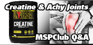 MS PowerClub Question October 2022 - Creatine & Achy Joints!