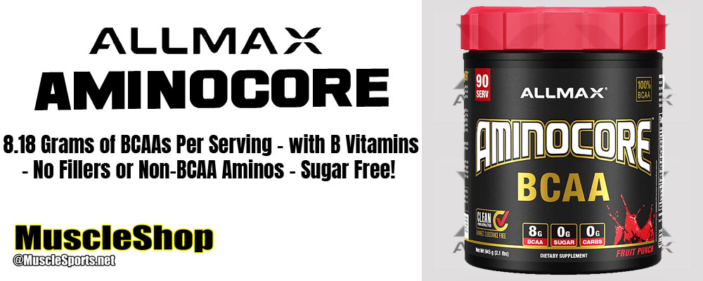 Allmax Nutrition AminoCore Header