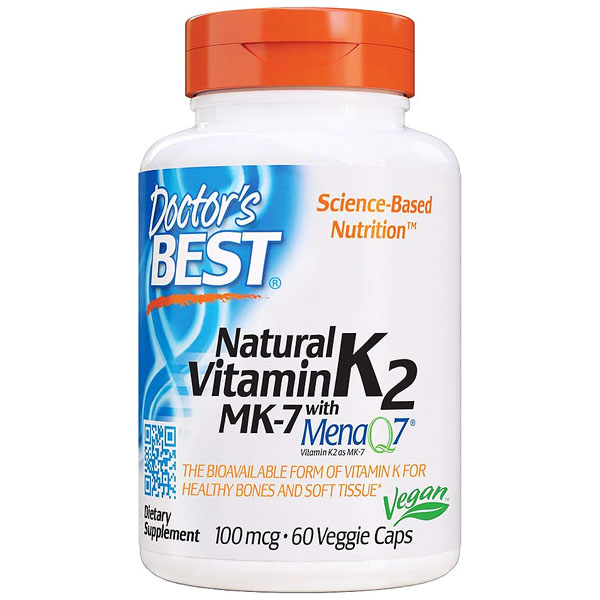 Doctor's Best Natural Vitamin K2 100mcg