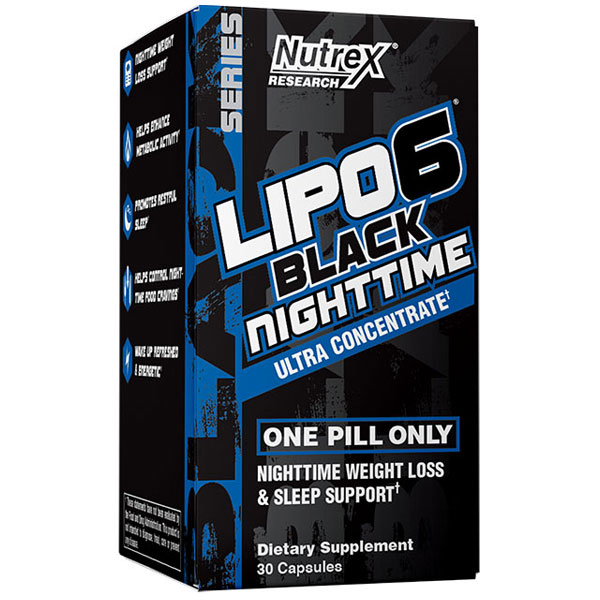 Nutrex Research Lipo 6 Black Nighttime