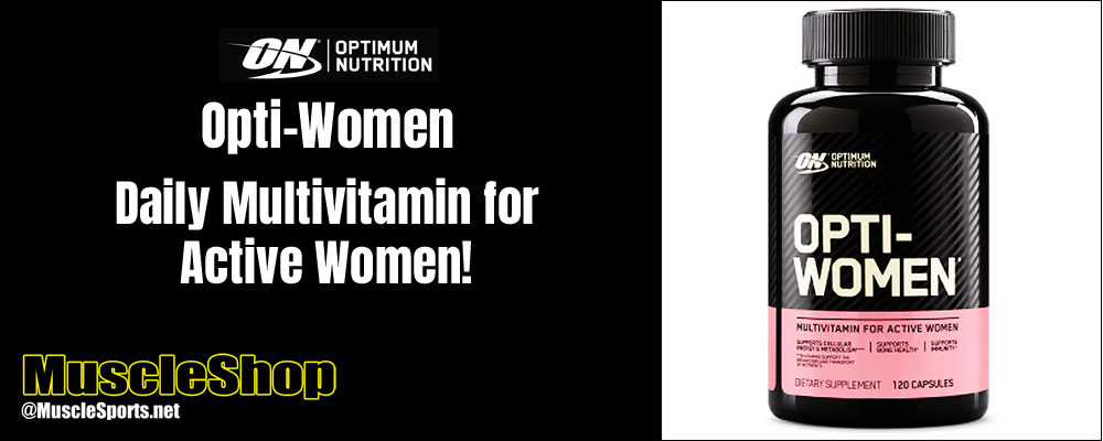 Optimum Nutrition Opti-Women Header