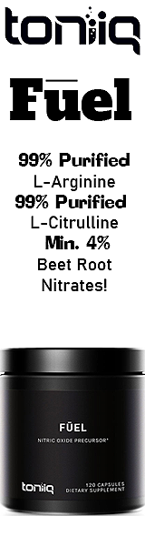 Toniiq Fuel - 3,000mg Nitric Oxide Booster!