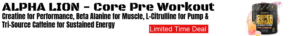 ALPHA LION Core Pre Workout