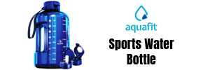 AQUAFIT 1 Gallon Water Bottle with Time Marker