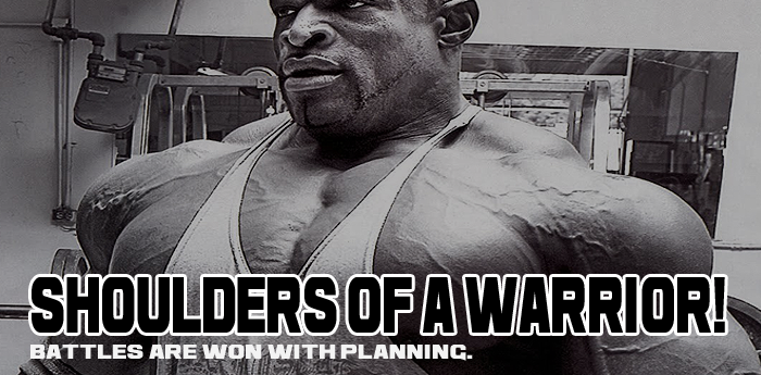 Shoulders of a Warrior: Bodybuilding Workout