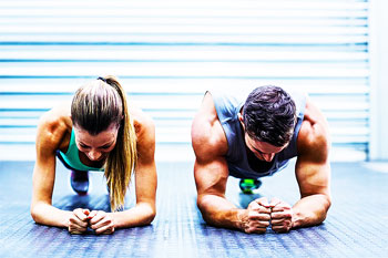 Core conditioning- Planks....