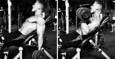 Incline DB Curl