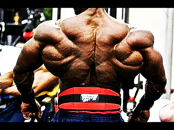 The back of Joel Stubbs - One of the Greatest backs to ever grace an IFBB stage!