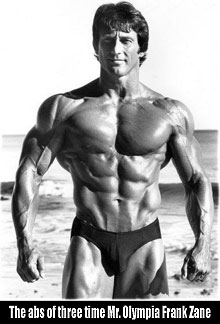 Mr. Olympia Frank Zane '77, '78, '79