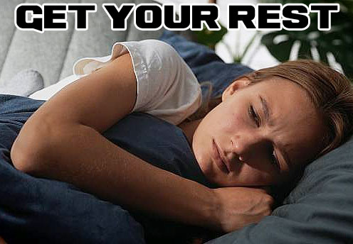 Athlete Sleeping