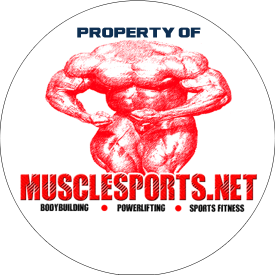 MuscleSPorts.net White Image Logo