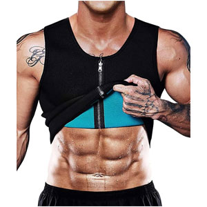 NonEcho Men Sauna Vest Hot Sweat Waist Trainer