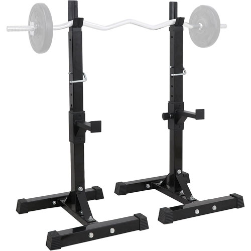 ZENY Adjustable Squat Barbell Rack Stand