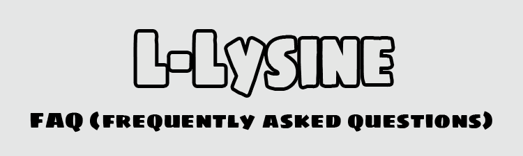 L-Lysine Info Logo Image