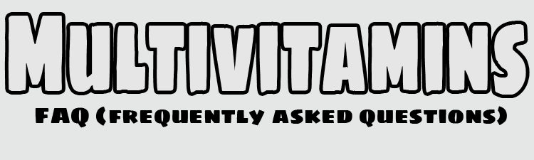 Multivitamins