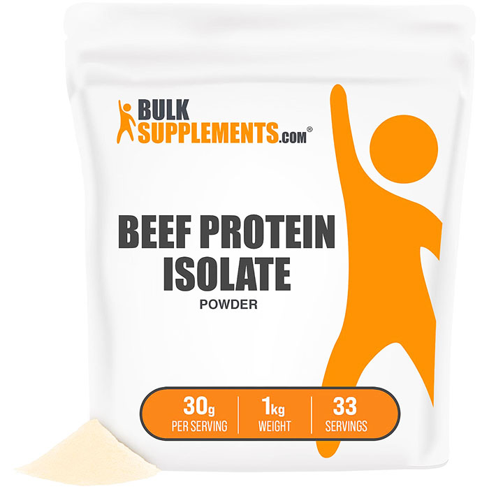 BulkSupplements.com Beef Protein Isolate Powder