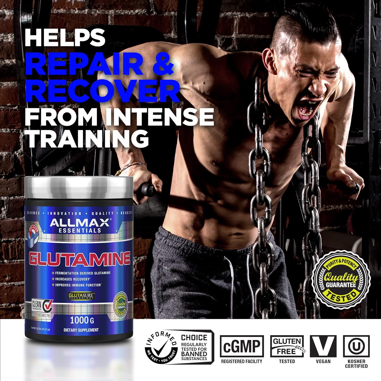 Allmax Nutrition Glutamine Product Image