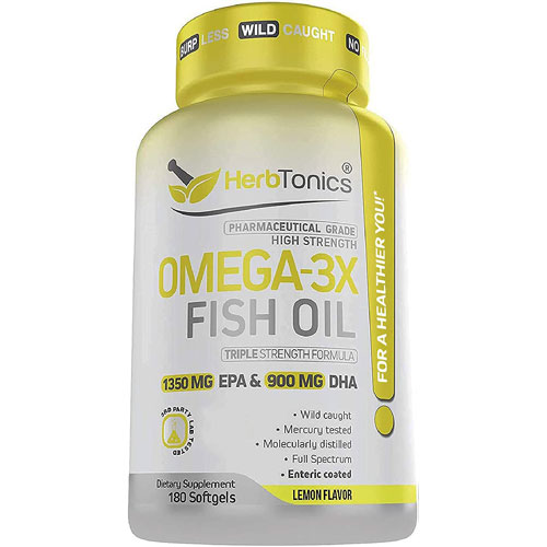 Herbtonics OMEGA 3X Fish Oil