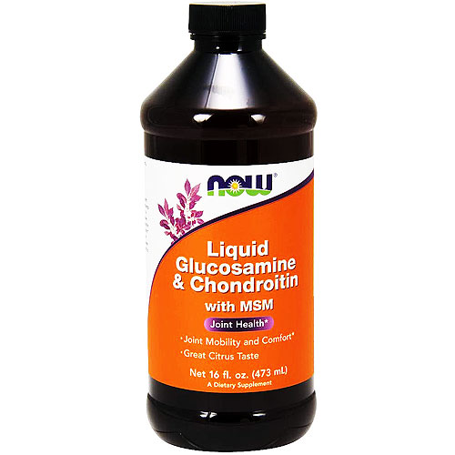NOW Liquid Glucosamine & Chondroitin + MSM