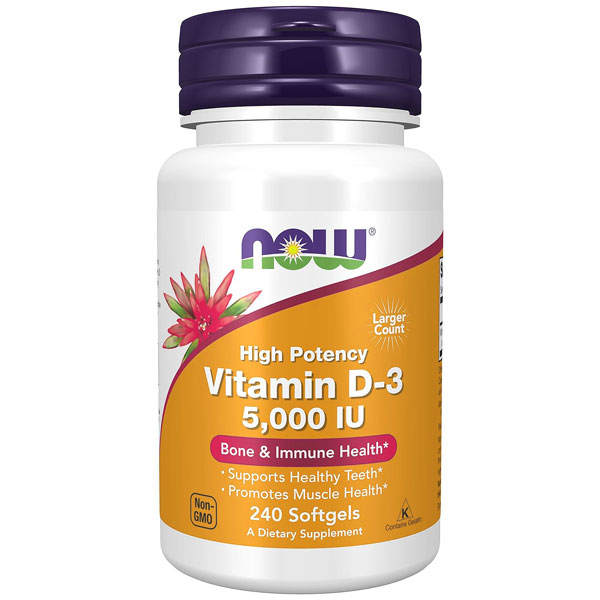 NOW Vitamin D-3 (5000 IU)