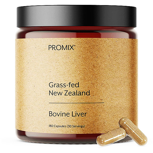 Promix Nutrition Grass-Fed Raw Beef Liver