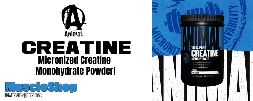 ANIMAL CREATINE Header