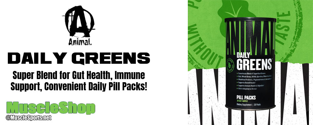 ANIMAL DAILY GREENS Header