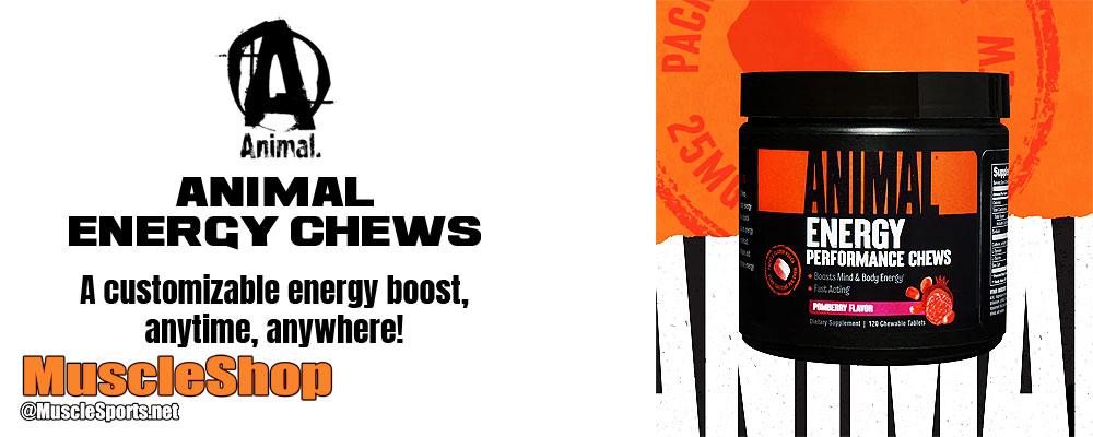 ANIMAL Energy Chews Header