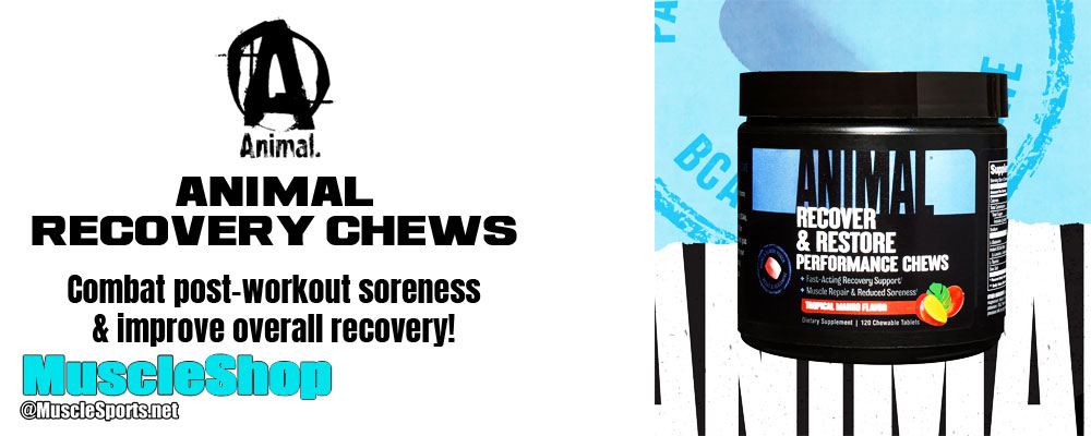 ANIMAL RECOVERY CHEWS Header