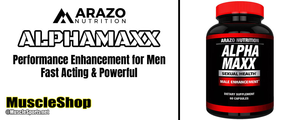 Arazo Nutrition AlphaMAXX Header