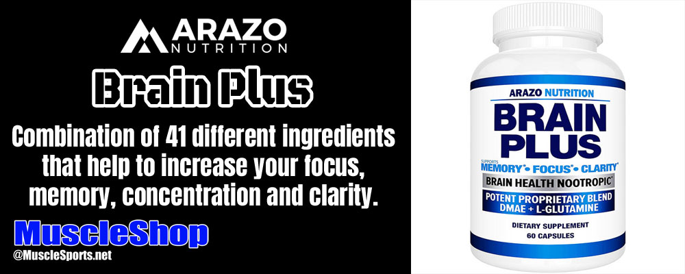 Arazo Nutrition Brain Plus Header
