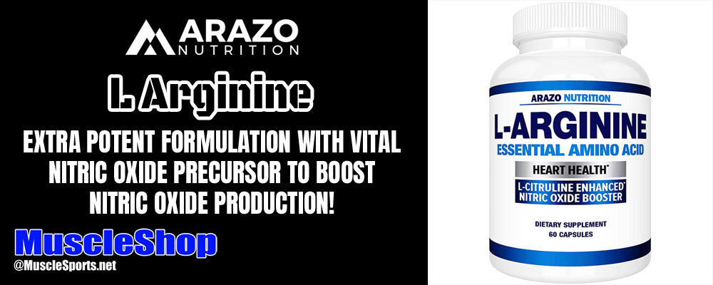 Arazo Nutrition L Arginine Header