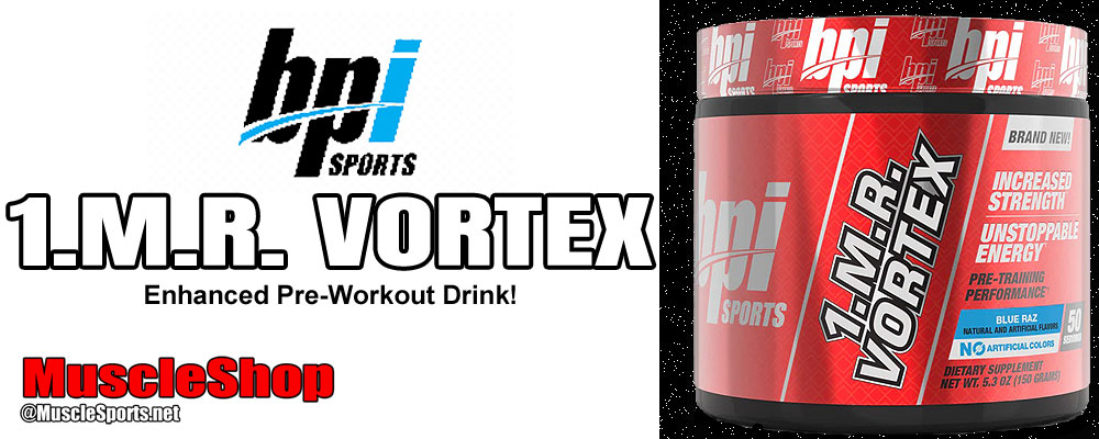 BPI Sports 1.M.R. Vortex Header