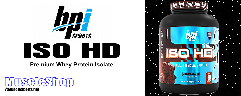BPI Sports ISO-HD Header