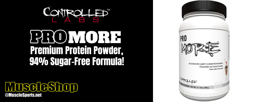 Controlled Labs PROmore Header