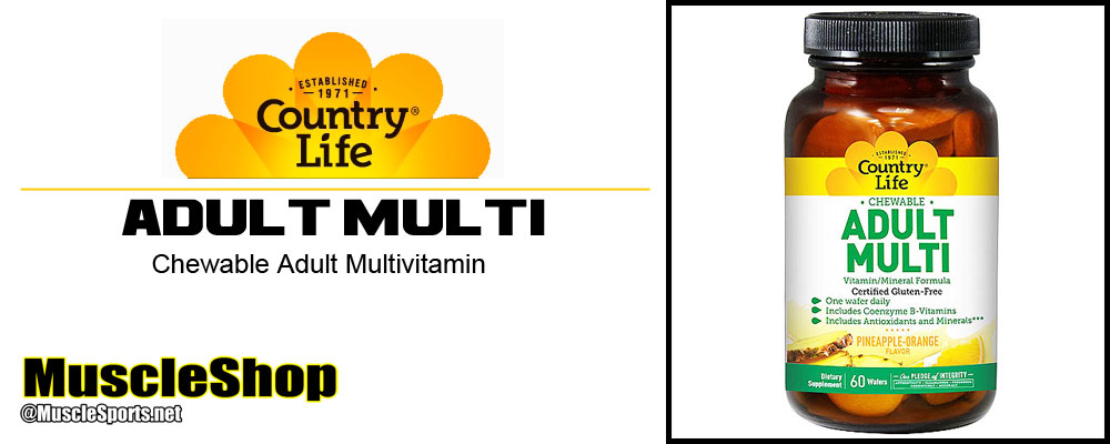 Country Life Chewable Adult Multi Header