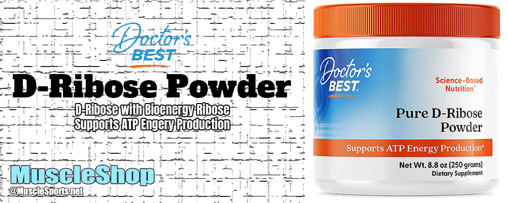 Doctor's Best D-Ribose Powder Header