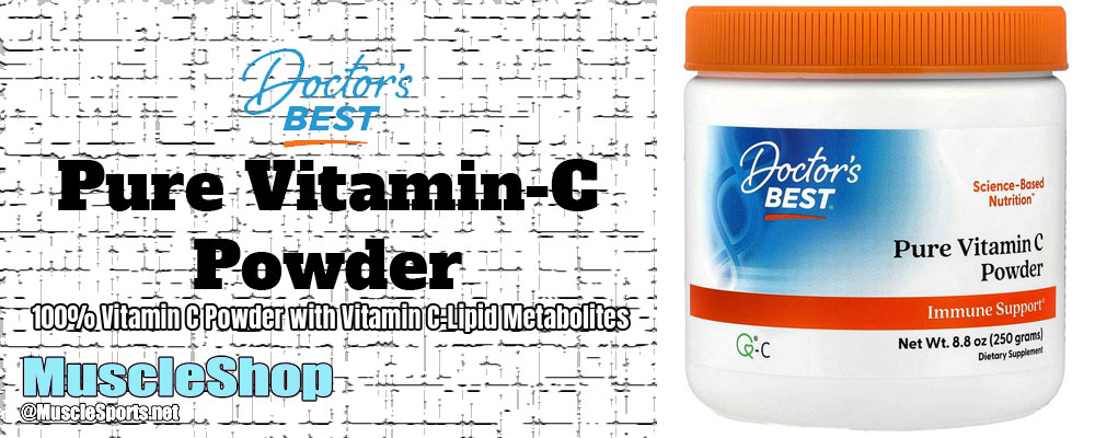 Doctor's Best Pure Vitamin-C Powder Header