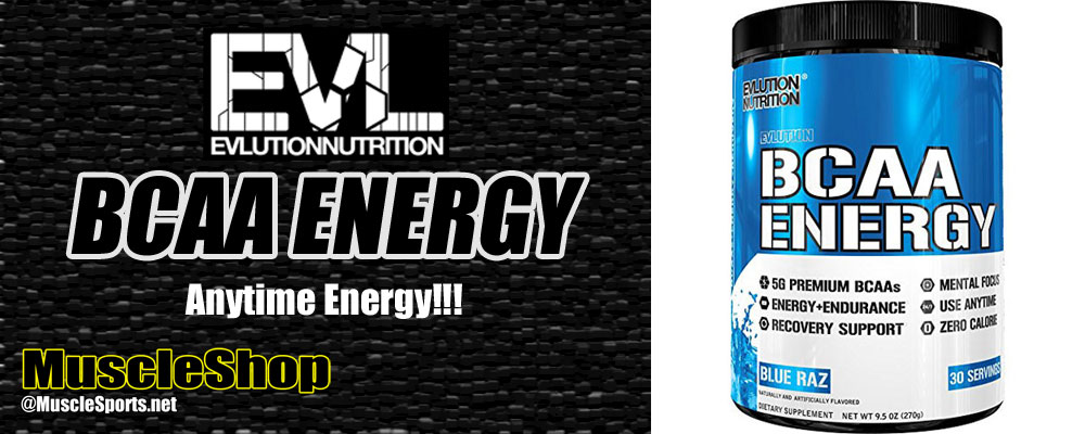 Evlution Nutrition BCAA Energy Header