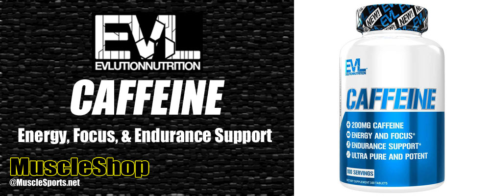 Evlution Nutrition Caffeine Header
