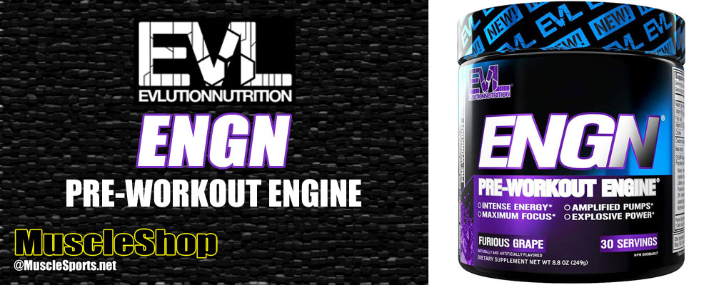 Evlution Nutrition ENGN Header