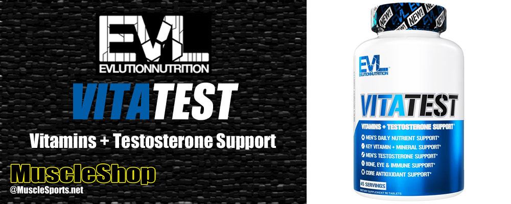 Evlution Nutrition VitaTest Header