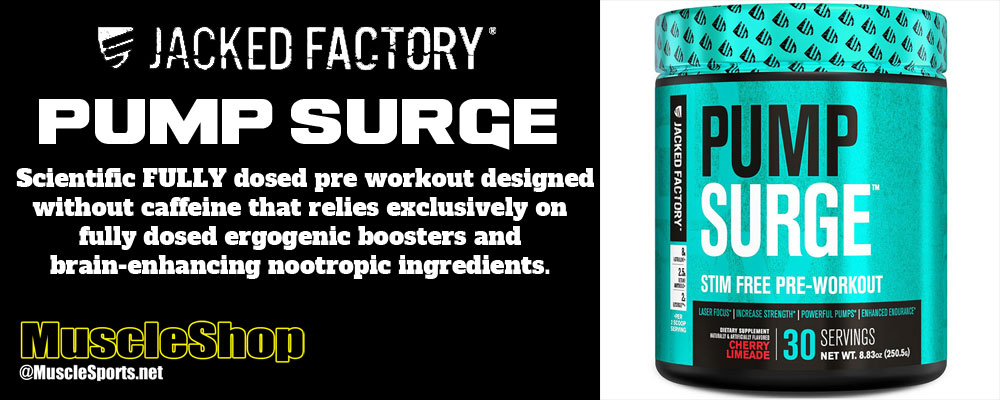 Jacked Factory PUMP SURGE Header