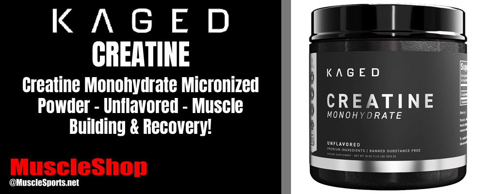 KAGED Creatine Monohydrate Header