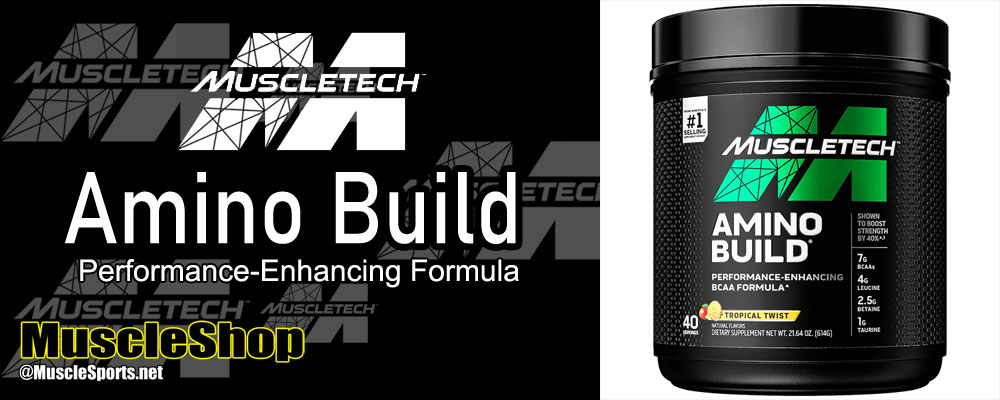 MuscleTech Amino Build Header