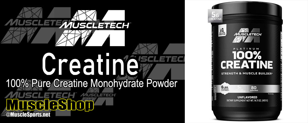 MuscleTech Creatine Header