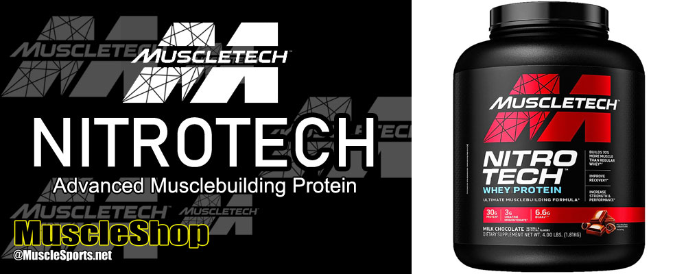 MuscleTech NitroTech Header
